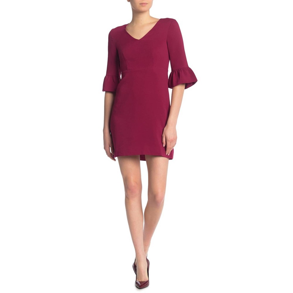 DRAPER JAMES bell sleeve mini dress 4